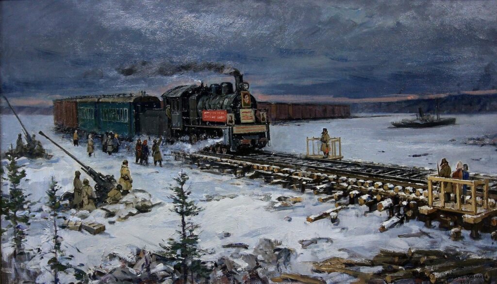 «Коридор смерти», давший жизнь: железную дорогу из блокадного Ленинграда построили за 17 дней