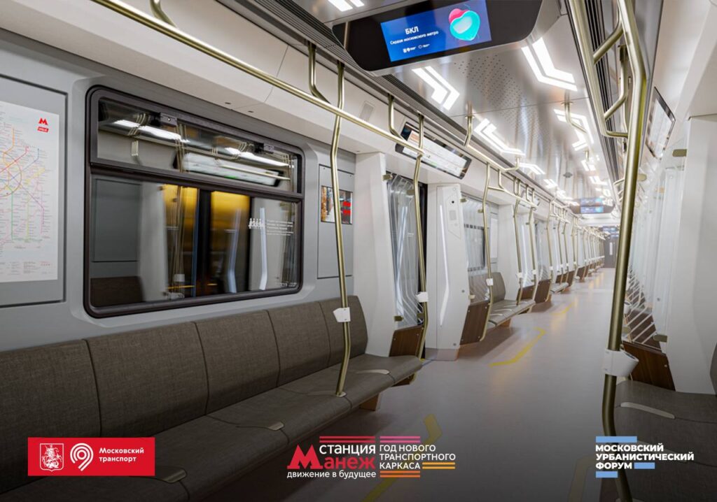 Дождались: на Замоскворецкую линию метро выходят абсолютно новые поезда «Москва 2024» (на других линиях таких нет)